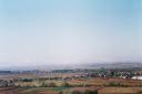 Drumul Suceava-Cernauti, in departare Carpatii